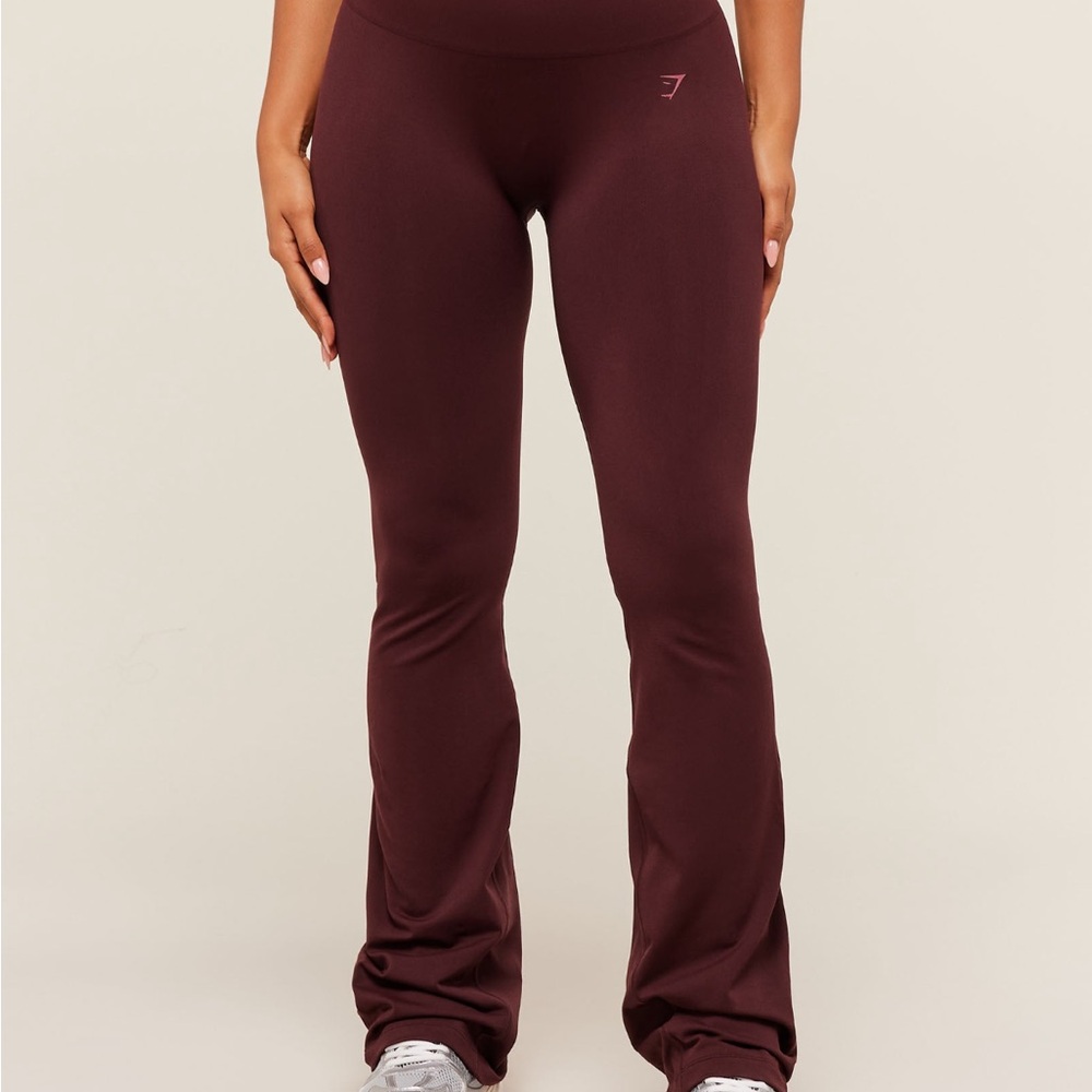 Gymshark Maroon Boot Cut Pants NWOT